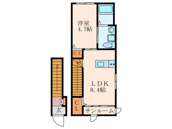 こころの物件間取画像